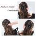 Aaiffey Alligator Clips for Hair - 3Pcs Women's French Curved Medium Hair Clips - Buy Online on GoSupps.com