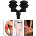 18mm Muscle Massage Pistol Head - Soft Silicone Double Pillow Attachment for Fascia Therapy | Interchangeable Massager - Buy Online on GoSupps.com
