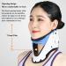 SAFWEL Cervical Collar - Adjustable Chiropractic Neck Support Brace for Effective Back & Vertebra Recovery - Buy Online on GoSupps.com