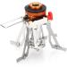 AOTU Portable Camping Stove with Piezo Ignition | Stable Support, Wind-Resistance | Outdoor Cooking Gear for Camping, Hiking - Buy Online on GoSupps.com