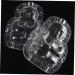 NUOBESTY Plastic Fruit 2pcs Vegetable Shaping Mold Ginseng Vegetables Cucumber Molds Melon Accessory Small Fruit Watermelon Transparent 10x7cm - Buy Online on GoSupps.com