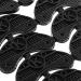 BCP Black Sole Replacement Tips Set - 11 Pieces with Nails (10 Count) - Buy Online on GoSupps.com