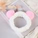 Affordable 2-Piece Hair Bands for Makeup | Cute Pompon Cosmetic Headbands for Women - Perfect for Facial Wash & Shower - Buy Online on GoSupps.com