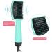 Hair Dryer Comb Hot Air Brush - 3 Gear Adjustable Styling Tool for Home Salon Use - Green - Buy Online on GoSupps.com