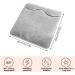 EBKCQ Electrical Foot Warmer - 6 Temperature Levels 4 Timing Functions Washable Heating Sock with Overheating Protection - Gray | International Shipping Available - Buy Online on GoSupps.com