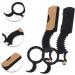 Angoily Stainless Steel Razor Holder for Men - Classic Wearable Shaver Ring for Beard Grooming - Buy Online on GoSupps.com