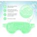 Gamufw Cooling Eye Mask Hot Cold Therapy Gel Eye Mask for Puffy Eye Migraine Relief Headache Dark Circles Dry Eyes Swollen Eyes Sinus Pain (Green) - Buy Online on GoSupps.com