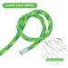 XBEN 10.5mm UIAA Dynamic Climbing Rope - 20M (65ft) Green Nylon Kernmantle Rope - Buy Online on GoSupps.com