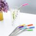 U-K Silicon Tips Cover for Stainless Steel Straws 6 mm 8Pcs Multi- Colors Soft Food Grade Silicone Straws Nozzles Reusable Cover for 1/ 4'' Wide Straws Practical & Popular - Buy Online on GoSupps.com