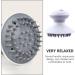 Ultechnovo Electric Shampoo Brush - Silicone Hair Washing & Scalp Massager | 2 STK White Head - Buy Online on GoSupps.com