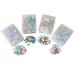 HONEYSEW 400pcs Quilting Pin Patchwork Pins for Sewing 4 Size and 4 Style