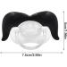 Buy Aixing Cute Newborn Pacifier - Portable Food-Grade Mustache Design for Babies & Toddlers - Buy Online on GoSupps.com