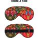 Fall Red Leaves & Fruits Print Unisex Eye Mask | Soft Light-Blocking Sleep Mask - Comfortable Sleep Accessory - Buy Online on GoSupps.com