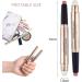 Glitter Eyeshadow Stick Set - 3 Metallic Pearl Shimmer Colors | Dual-Ended Highlighter Pen for Sensitive Eyes | High Pigmented & Easy to Apply | Makeup Essentials - Buy Online on GoSupps.com