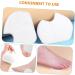 FOMIYES 6 Pairs Reusable Forefoot Pads - Comfort for High Heels & Ball of Foot Support | Metatarsal Felt Pads for Women - Buy Online on GoSupps.com