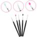 VINTORKY 5pcs Silicone Eyeshadow Brush Glitter Outfit Creme Eyeshadows Cream Makeup Brush Plastic Handle - Buy Online on GoSupps.com