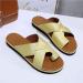 Shop Stylish & Comfortable Women s Plateau Sandals - Bunion Correction PU Leather Summer Travel Shoes | Yellow 43 EU - Buy Online on GoSupps.com