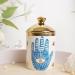 Big Eye Aromatherapy Candle Jar With Lid Ceramic Makecup Cotton Swab Holder Home Deocrative Bottler Home Fireplace Kitchen Dining Decor For Living Room Knick Knacks Candle Holder (Hand) - Buy Online on GoSupps.com