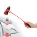 Hammer stick-Manual Massagehammer Silicone Back Knock Hammer Stick Meridiane Pat Back Massage hammer full body Massage stick body stress reduction massage knocking hammer for shoulder-neck waist