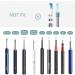 Bebird Replacement Tips - 8 Waterproof Silicone Ear Spoons for Ear Wax Removal | Compatible with W3/R3/T15/X3/X17 PRO/D3Pro/T5/R1 - Original Ear Cleaner Tips Set - Buy Online on GoSupps.com