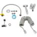 Shop Premium Bidet Sprayer for Enhanced Feminine Wash | Copper Toilet Flusher Pressurization International Shipping - Buy Online on GoSupps.com