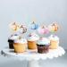 Keaziu 24 Pack Pumpkin Cupcake Toppers Girl Baby Shower Decorations Pumpkin Birthday Decorations Cupcake Picks Pumpkin Gender Reveal Cupcake Toppers Colorful - Buy Online on GoSupps.com