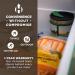 HYDAWAY Collapsible Insulated Bowl with Lid | Portable  Packable  Insulating  Resealable  Hot-and-Cold Dinnerware for Camping  Hiking  Backpacking  Van Life  Travel | 1.5 Cup Capacity Cascadia - Buy Online on GoSupps.com