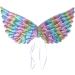 2 Pcs Kids Performance Costume Kids Clothes Dreses Girls Clothing Angel Wings Cosplay Child Colorfulx3pcs Size 1x3pcs - Buy Online on GoSupps.com