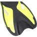BOLORAMO Swimming Fins for Adults - Premium Diving Fins in Black & Yellow (Size 9-11 / 42-45) - Perfect for Open Water Adventures - Buy Online on GoSupps.com
