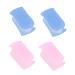 FRCOLOR 2 Pairs Inner Height Increasing Insole Blue Heel Insoles for Invisible Height Increase Insoles Shoe Sneaker Insoles Heel Insole Pink Heels Women' Flannel Internal Heightening
