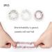 Brinie Pearl Champagne Hair Ties - Pack of 3 Elastic Scrunchies for Women and Girls - Buy Online on GoSupps.com