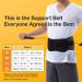GUARDNER Lumbar Support Back Brace - Relief from Back Pain | Breathable Design | Lower Back Belt for Posture Support | L (33-38 in) - Buy Online on GoSupps.com