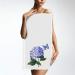 Blue Hydrangea Butterfly Hand Towels - 16x30 Spring Summer Watercolor Floral Towel for Bathroom, Kitchen, Gym, and Spa - Buy Online on GoSupps.com