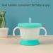 Silicone Cup Baby Straw Cup Kid Cups Spoutless Cup with 2 Handles Leak Proof Training Cup Drinking Cup - Buy Online on GoSupps.com