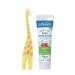 Dr. Brown's Infant-to-Toddler Training Toothbrush Set with Strawberry Toothpaste - BPA Free, Fluoride-Free, Soft Bristles for Baby's First Teeth - Giraffe Design - Ages 0-3 - Buy Online on GoSupps.com