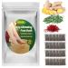 Lymphatic Drainage Mugwort Ginger Herb Foot Soaks Chinese Herbal Organic Wormwood Leg Slimming Foot Bath Bag For Foot Spa Reflexology Relieve Stress and Sleep Improvement(20 Pcs)