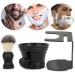 3 in 1 Beard Shaving Set - Brush Stand & Bowl for Men | Premium Shaving & Beard Care - Buy Online on GoSupps.com