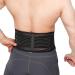 Self-Warming Back Bandage for Pain Relief | Breathable Lumbar Belt for Herniated Disc Sciatica & Scoliosis | Unisex Waist Support - Buy Online on GoSupps.com