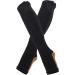 Buy ZLXHDL Compression Socks with Zipper - 2 Pairs of Open Toe Compression Stockings for Men & Women (S/M) - Black - Buy Online on GoSupps.com