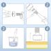Derma Stamp 140 Titanium Microneedling Stamp Adjustable dermastamp 0-3mm Derma Roller Microneedling Pen for Hair Growth Face Skin Care DRS140A - Buy Online on GoSupps.com