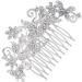 Ipetboom Bridal Wedding Hair Comb Vintage Alloy Hair Comb Crystal Hair Comb Rhinestone Headpiece Hair Comb Slide Clip Hairpiece Tiara Wig Rhinestone Comb Bride Hairpin Rhinestones - Buy Online on GoSupps.com