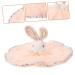Imikeya Cuddly Toy - Perfect Baby Gift for Birth | Soothing Pink Sleep Doll & Towel for Toddlers - Buy Online on GoSupps.com