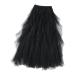 Hehiy Tutu ladies skirt tulle skirt 50s short ballet dance dress t t Unterrock rockabilly petticoat for carnival party dress tulle rock red black tutu ladies tulle rock yellow women xl black