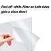 24 Pack 4x6 PET/Plexiglass Sheets 0.05 Bedexut Clear Plastic Panels for Crafting - Ideal for Cricut Cutting, Picture Frames, Acrylic Signs - Festival, Party, Office Use - Buy Online on GoSupps.com