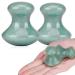 IDEAYARD GUA SHA Mushroom Form Massage Tool Natural Aventurin Quartz Massage tool for face and eyes remove for wrinkles and spa relaxing (2 pieces of Aventurin)