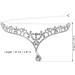Lurrose Bridal Head Chain | Silver Forehead Headband Jewelry for Wedding Hair Accessories - Buy Online on GoSupps.com