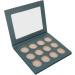 DIY Empty Eyeshadow Empty Eyeshadow BoxDIY Empty Eyeshadow 12 Hole Empty Eyeshadow Palette Portable DIY Makeup Empty Bh Bronzer Palette for Cosmetics Store (Blackish Green) - Buy Online on GoSupps.com
