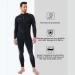 Seaskin 3mm Shorty Wetsuit - Front Zip Full Body Diving Suit for Men and Women - Ideal for Diving, Snorkeling, Surfing, Swimming - Large Size - Buy Online on GoSupps.com