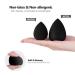 U&I Beauty Sponge Blender - 100% Vegan & Latex-Free | Perfect for Foundation Concealer & Highlight | Wet or Dry Use | Black Bundle (1 Count - Buy Online on GoSupps.com