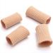 Ribbed Knit Gel Toe Protector 3 pcs - Pain Relief Sleeve for Ingrown Toes - Small Size - Buy Online on GoSupps.com